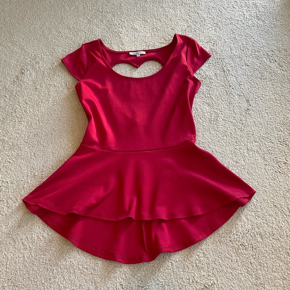 π 5 for $25 Charlotte Russe four peplum top bundle - Picture 5 of 16